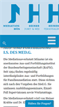 Mobile Screenshot of mediationswerkstatt-muenster.de